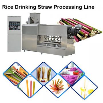 *** Hot Sale 2020 ** New Product Natural Straw Made From Rice Flour Rice Straw Making Machine