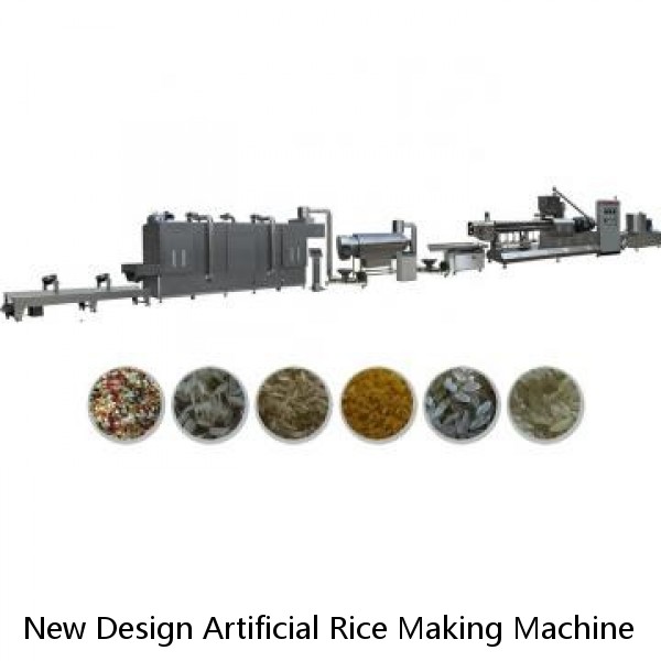 New Design Artificial Rice Making Machine