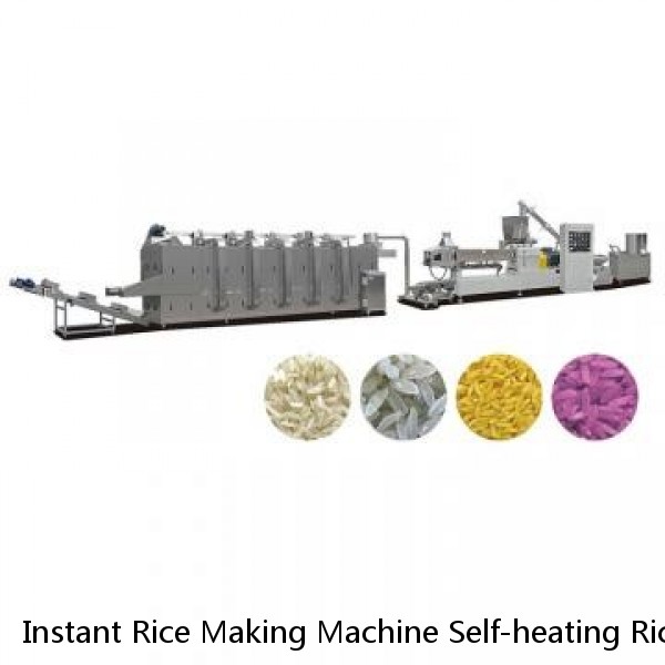 Instant Rice Making Machine Self-heating Rice Processing Line